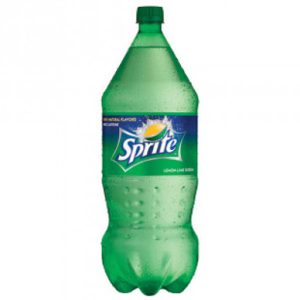 2 Liter Sprite Bottle