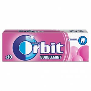 Chewing Gum Orbit Bubble Mint 14 gram