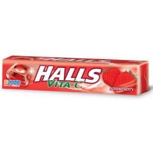 Halls Strawberry Cough Drops